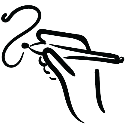 Hand-drown design Icon