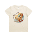 Funny Australian youth t-shirt with hand drawn kangaroo design