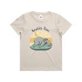 Funny kids t-shirt with hand drawn lazy koala design