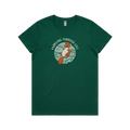 Funny women’s t-shirt with hand-drawn platypus design Paddling Through Life