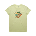 Hand-drawn quokka women’s t-shirt Smile, Sleep, Repeat Australian gift