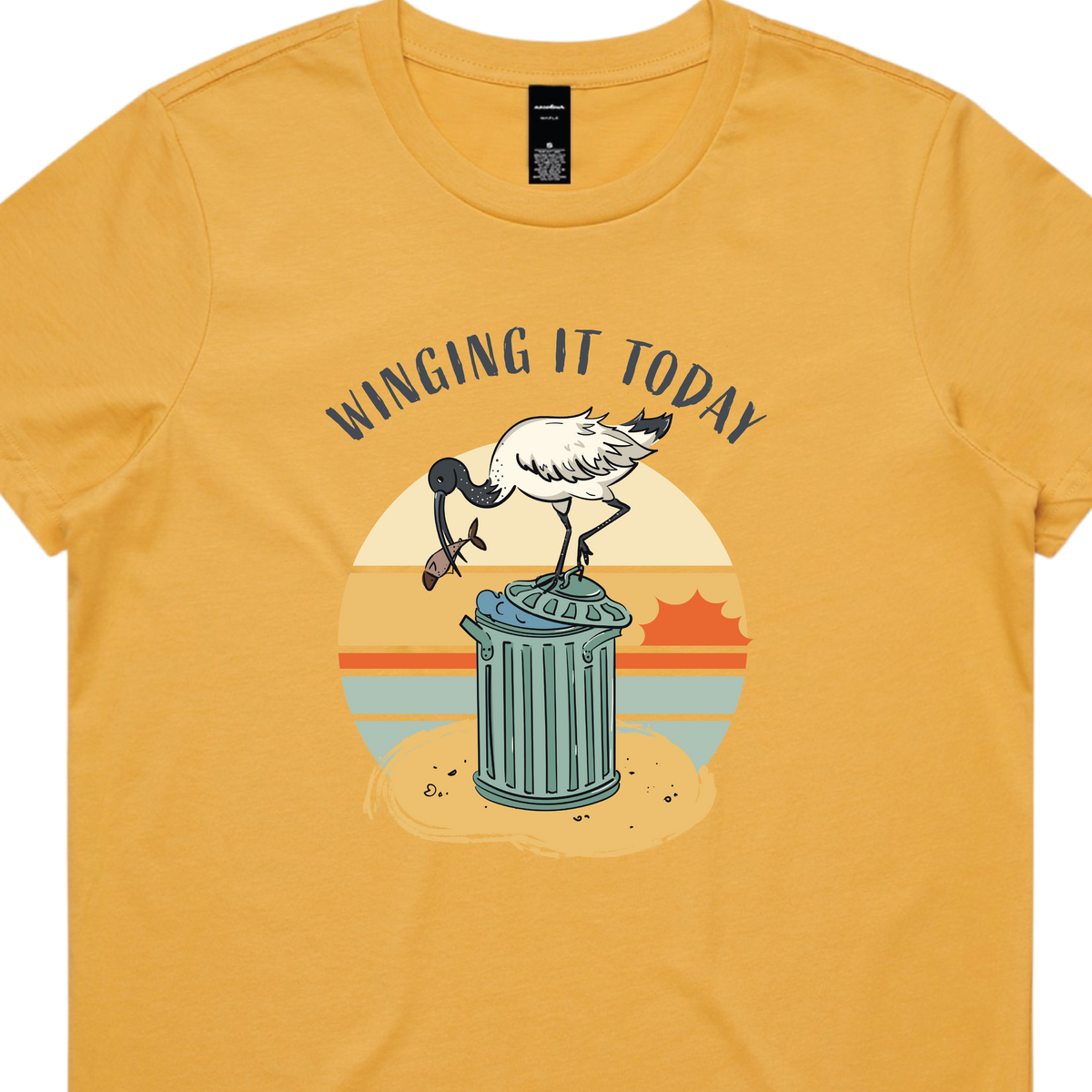 Funny ibis t-shirt women’s Australian souvenir design