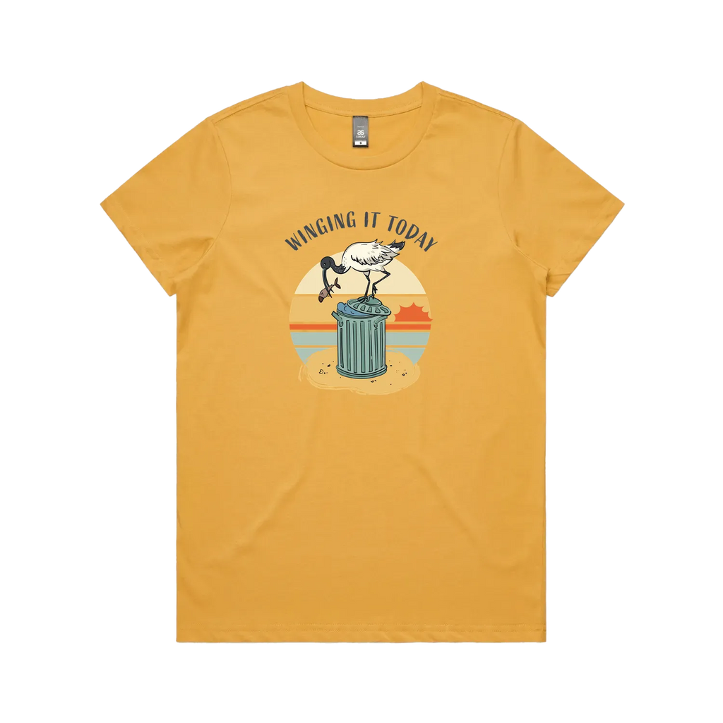 Funny ibis t-shirt women’s Australian souvenir design