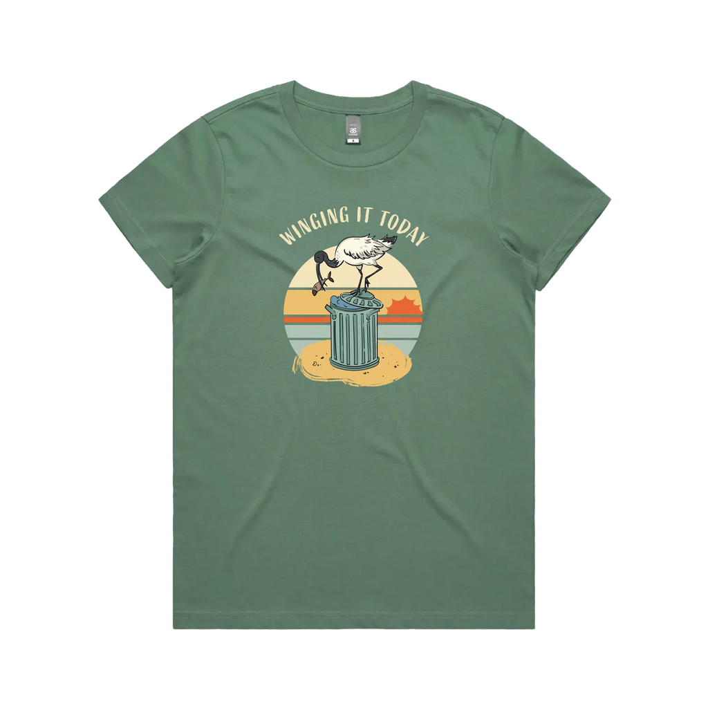 Funny ibis sage t-shirt women’s Australian souvenir design