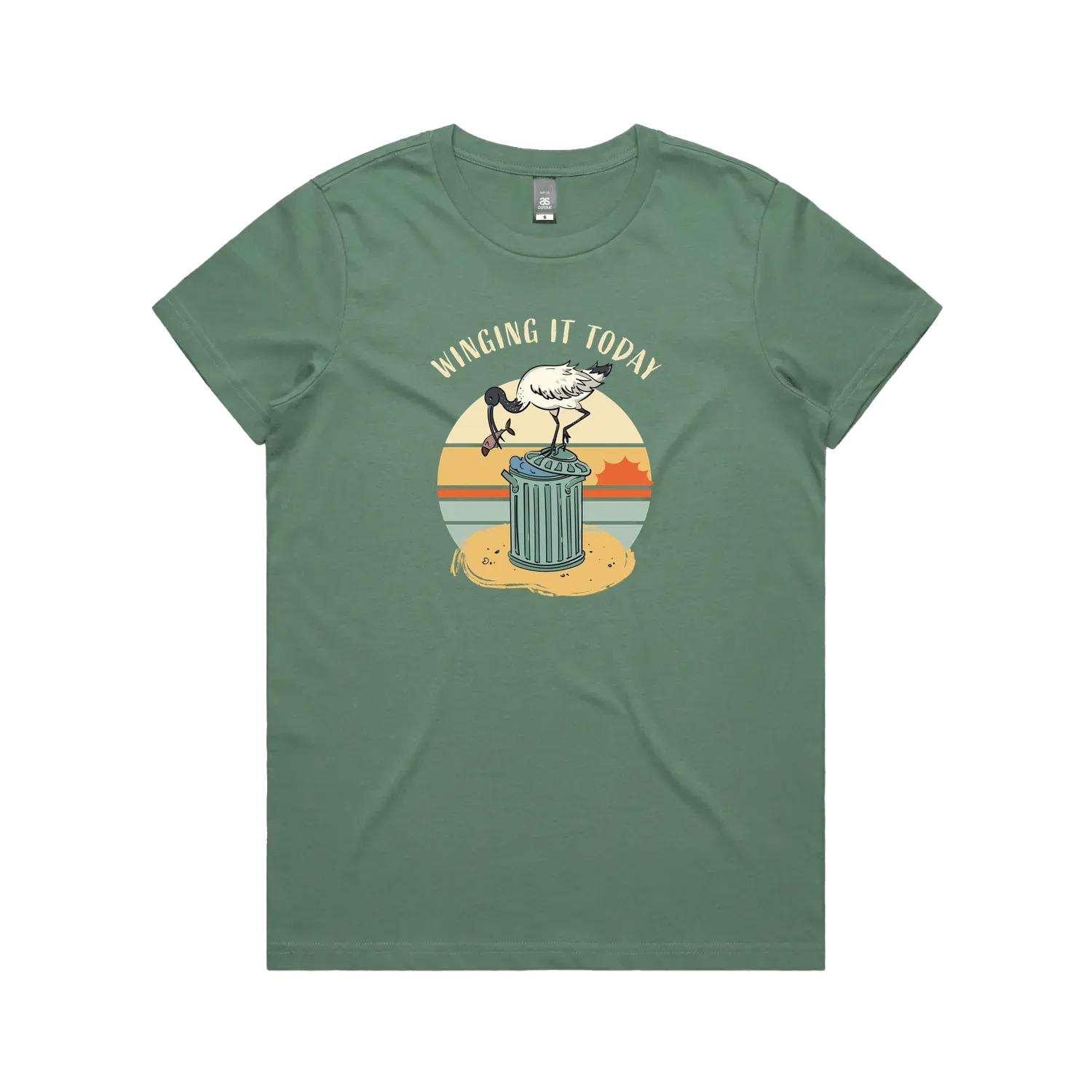 Funny ibis t-shirt women’s Australian souvenir design