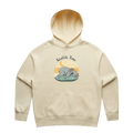 Women’s butter koala hoodie featuring a cute hand-drawn koala design, Koality Time print